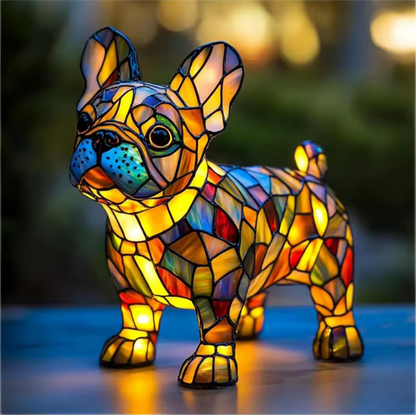 Handmade Dog Lamps