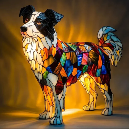 Handmade Dog Lamps